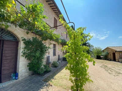 Cottage Ferienhaus in Assisi mit Gartenblick - Outdoor photo 12