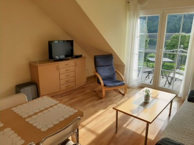 Apartment Ferienwohnung, Dusche, WC, Flussblick - Outdoor photo 18