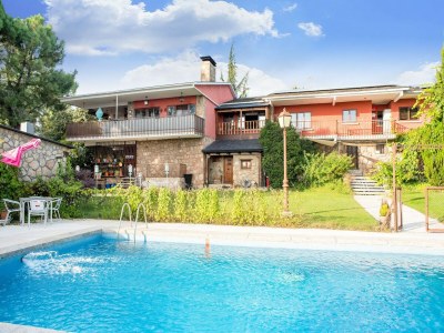 Holiday house Wohnung in Galapagar mit Spa und Bergblick - Outdoor photo 35