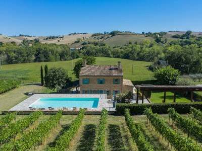 Villa Casale Vigneto in Mogliano Marche - Villa