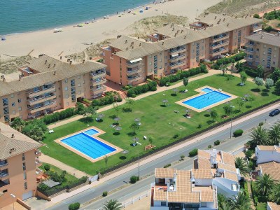 Holiday apartment Holiday Aparment with garden and pool - Front line Playa de Pals (GM 3H 424) in Gerona / Girona - Holiday apartment