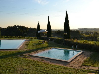 Holiday house Gemütliches Ferienhaus mit Schwimmbad mit whirlwanne und Kinderbecken - Outdoor photo 8