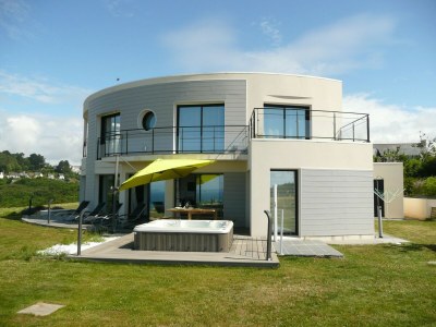 Holiday house Villa in Telgruc-sur-Mer with Sea Views & Jacuzzi in Crozon Peninsula - Holiday house