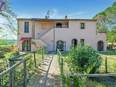 Apartment Ruhige Wohnung in Riparbella mit Garten - Outdoor photo 5