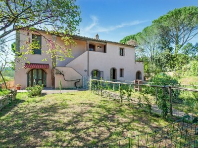 Apartment Ruhige Wohnung in Riparbella mit Garten - Outdoor photo 6