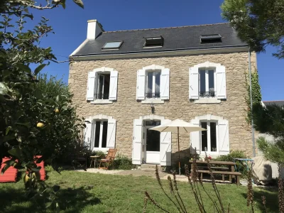 Villa 634-Beautiful Breton house-sea view-300m from the beach in Plouhinec - Villa