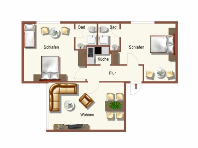 Apartment Ferienwohnung Glockenblume - Document photo 22