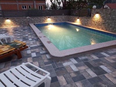 Holiday house Ferienhaus in Senj mit Pool am Strand - Outdoor photo 8