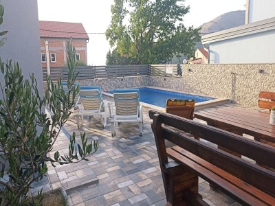 Holiday house Ferienhaus in Senj mit Pool am Strand - Outdoor photo 11