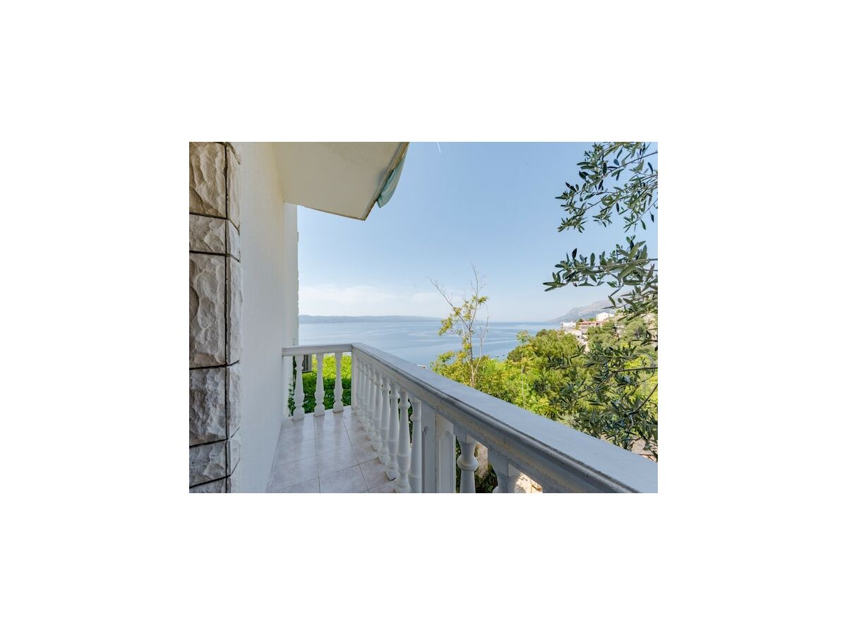 Apartment Villa Kosa - Standard Double Room With Balcony and Sea View (Soba 1-Matija)