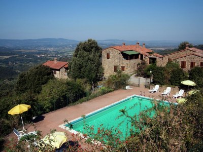 Farmhouse Bauernhaus in Paciano mit Pool & Aussicht - Outdoor photo 6