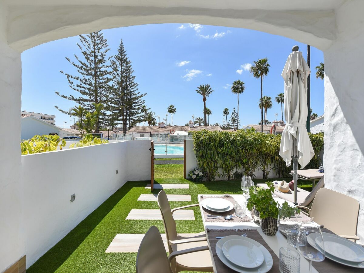 Apartment Zentraler Bungalow mit Pool - Outdoor photo 5