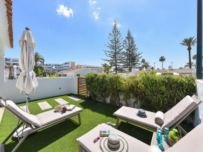 Apartment Zentraler Bungalow mit Pool - Outdoor photo 7