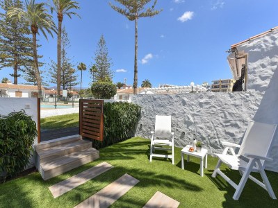 Apartment Zentraler Bungalow mit Pool - Outdoor photo 10