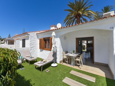 Apartment Zentraler Bungalow mit Pool - Outdoor photo 11