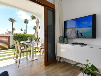 Apartment Zentraler Bungalow mit Pool - Features photo 21