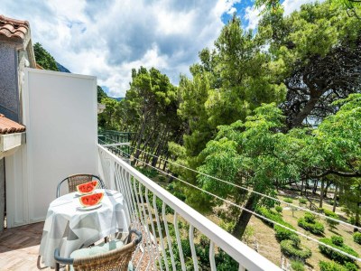Apartment Apartment & Rooms Papa - Premium Double or Twin Room with Balcony and Partial Sea View (Soba 2) - Outdoor photo 5