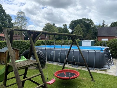 Apartment Reihenhaus in Strackholt mit beheiztem Pool - Outdoor photo 6