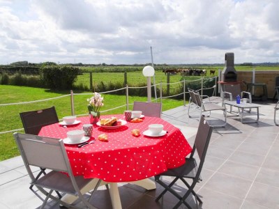 Holiday house Ferienhaus in Frankreich am Sandstrand in Saint-Marcouf - Holiday house