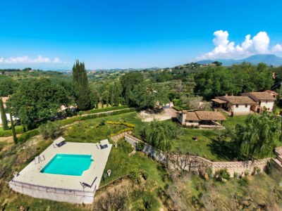 Holiday house Wohnung in Sabina mit Panoramablick - Outdoor photo 6