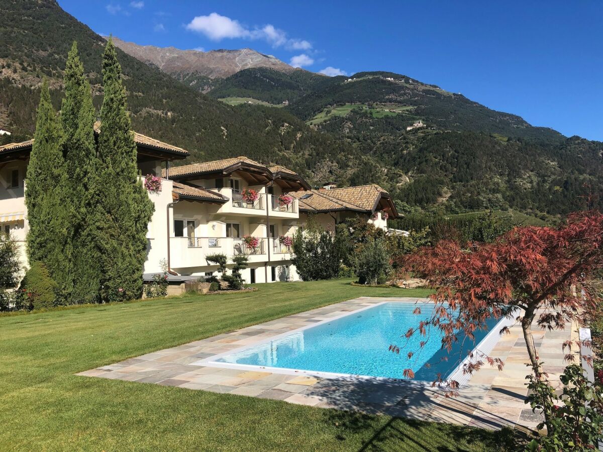 Apartment Wohnung in Goldrain mit Pool und Bergblick