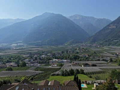 Apartment Wohnung in Goldrain mit Pool und Bergblick - Outdoor photo 3