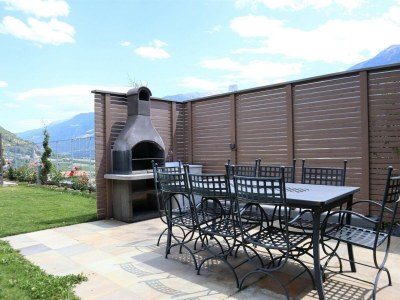 Apartment Wohnung in Goldrain mit Pool und Bergblick - Outdoor photo 9
