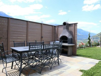 Apartment Wohnung in Goldrain mit Pool und Bergblick - Outdoor photo 36