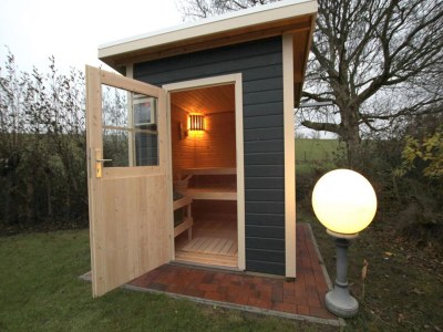 Bungalow Ferienhaus Wiesengrund mit Sauna, Dornumersiel - Outdoor photo 40