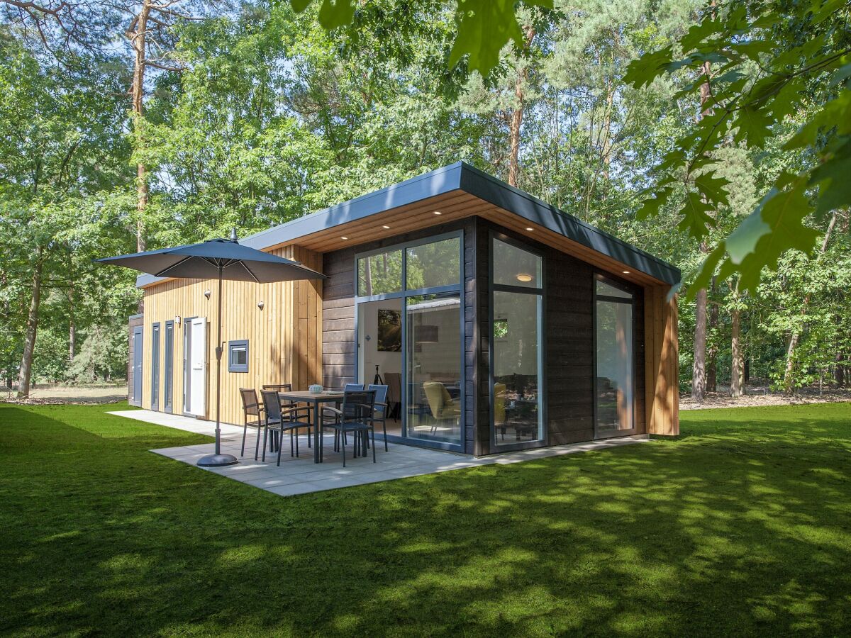 Holiday park Lodge in Bospark 't Wolfsven with Garden