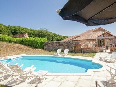Holiday park Ferienhaus in Roussines mit Privatpool - Outdoor photo 4
