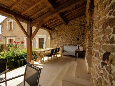 Holiday park Hütte in Frankreich mit überdachter Terrasse - Outdoor photo 6