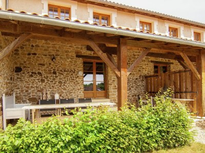 Holiday park Hütte in Frankreich mit überdachter Terrasse - Outdoor photo 9
