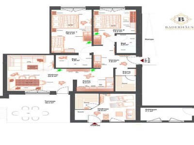 Apartment Apartment in Bramberg near Cable Car - Document photo 42