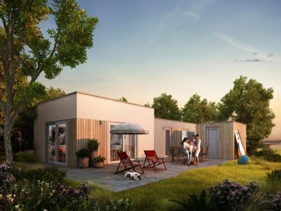 Holiday park Cozy Chalet Near Breskens Sea in Breskens - Holiday park