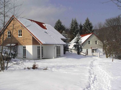Holiday park Ferienhaus in Wernigerode mit Innenpool - Outdoor photo 8