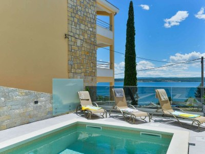 Villa Modern Villa Futura with pool in Jasenice - Villa