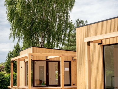 Holiday park Lodge by Rhine with Stunning Water Views - Holiday park