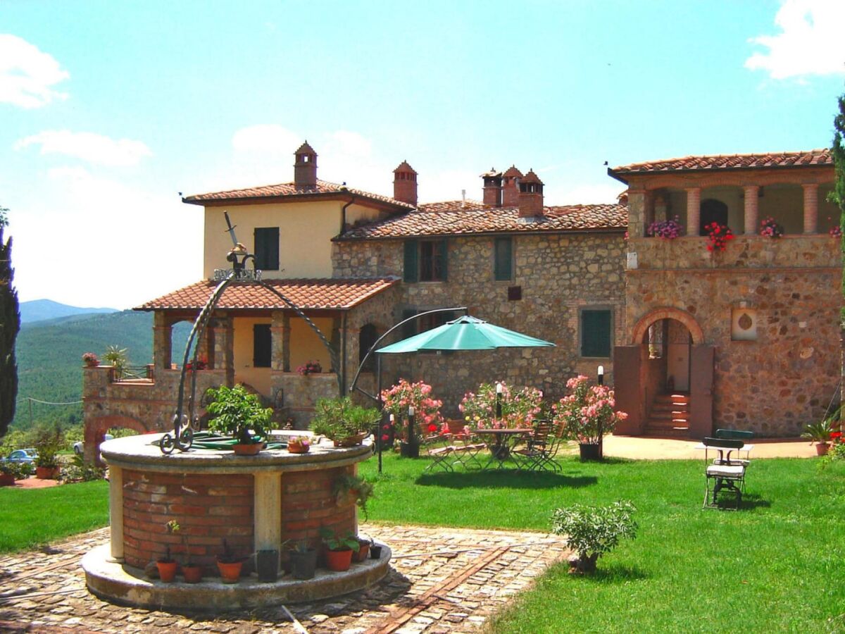 Holiday park Landhaus in Chiusdino mit Panoramablick