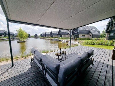 Holiday house Water Villa in Balk with Private Jetty - Outdoor photo 4