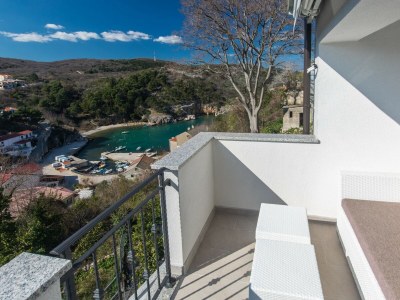 Holiday house Nora – 50 m² große Terrasse mit Meerblick in der Altstadt von Vrbnik - Outdoor photo 6