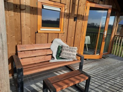 Holiday park Lodge in Drenthe mit schöner Veranda - Outdoor photo 6