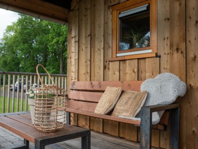 Holiday park Lodge in Drenthe mit schöner Veranda - Outdoor photo 12