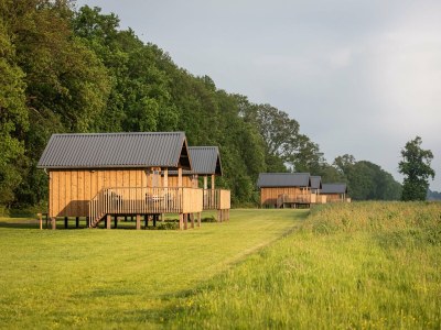 Holiday park Lodge in Drenthe mit schöner Veranda - Outdoor photo 16