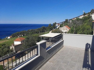 Apartment Apartments Dobrila - One Bedroom Apartment with Terrace and sea view - B1 - Outdoor photo 10