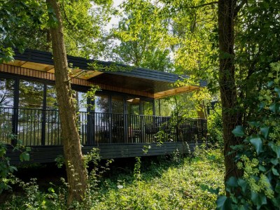 Holiday park Beautiful lodge in Gulpen with garden - Outdoor photo 40