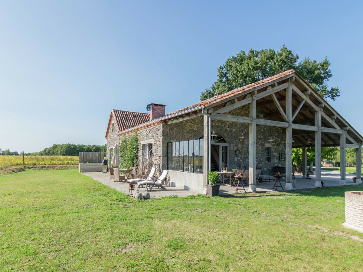 Cottage Villa in Fargues mit Pool und Garten - Outdoor photo 2