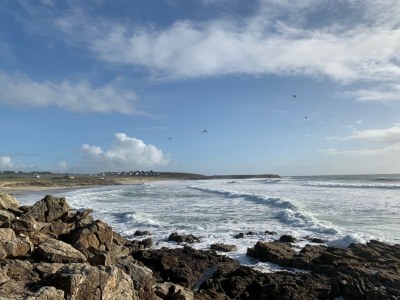 Holiday house 622-Ker An Enez,sea view, the beach at the end of the garden - Environment photo 21