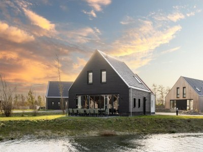 Holiday park Holiday Home near North Sea Beach with Sauna in Nieuwvliet - Holiday park