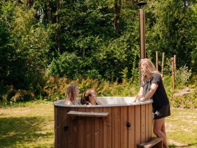 Holiday park Beautiful lodge with wellness - Outdoor photo 32